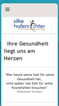 Mobile Screenshot of praxis-hafenrichter.de